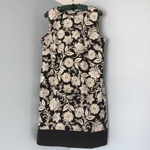 Alyx Black & White Sleeveless Dress with Shoulder Zippers Size 12